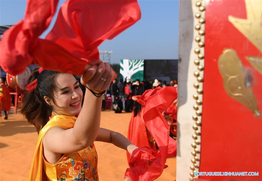 Celebração é realizada para colheita de laranjas kinkan em Guangxi