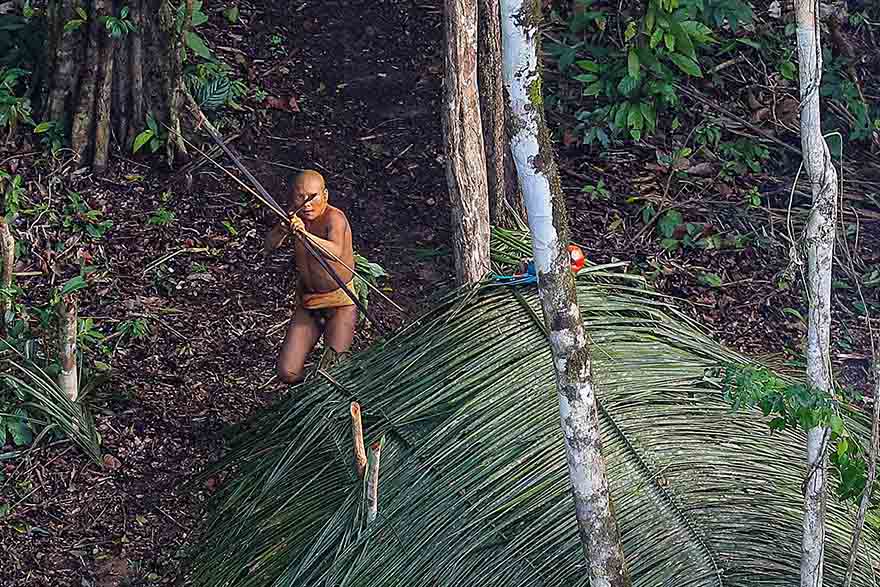 Fotógrafo brasileiro captura momentos raros de Índios na Amazônia