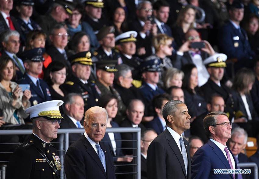 Forças armadas se despedem de Obama