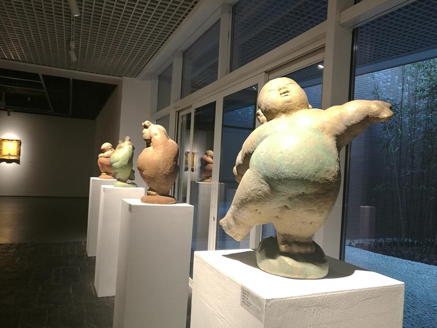 Museu de Songzhuang exibe obras de arte contemporânea chinesa