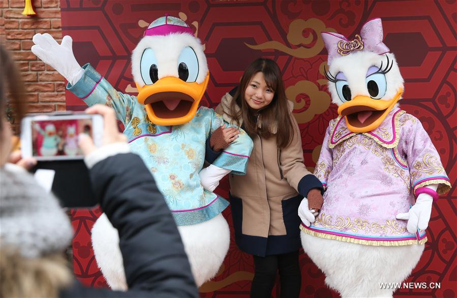 Disney de Shanghai se prepara para Ano Novo Chinês