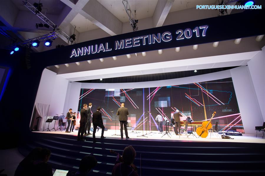 Preparativos para a 47ª Reunião Anual do Fórum Econômico Mundial avançam em Davos