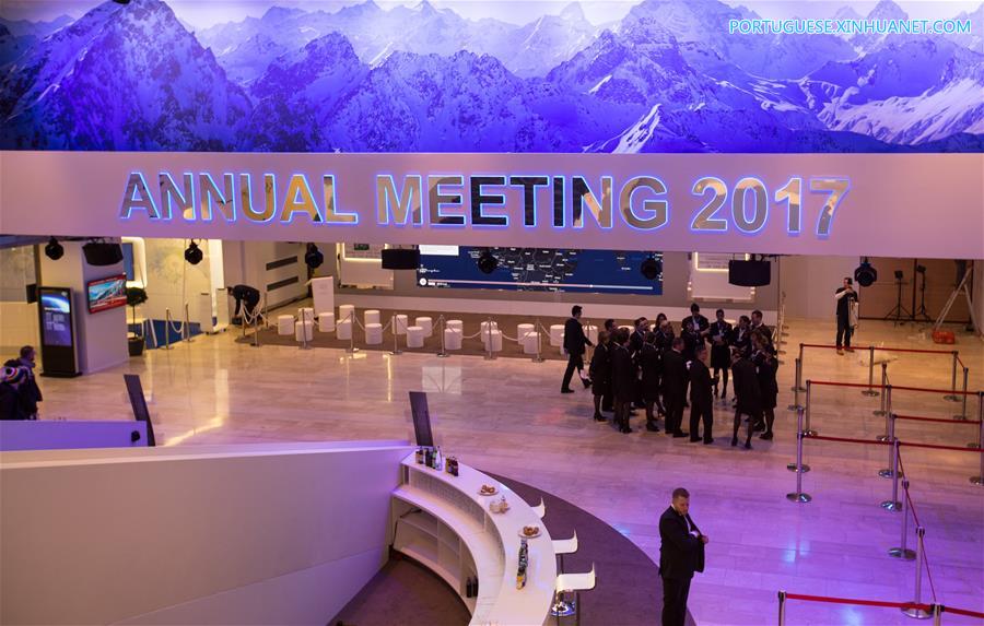 Preparativos para a 47ª Reunião Anual do Fórum Econômico Mundial avançam em Davos