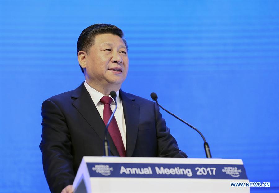 Presidente chinês pronuncia discurso no fórum de Davos pela primeira vez para governança global