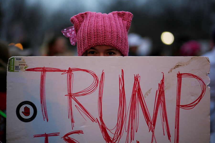 Mais de 1 milhão de pessoas participaram na “Marcha das Mulheres” contra Trump