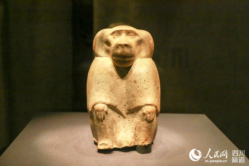 Relíquias egípcias expostas em Chengdu