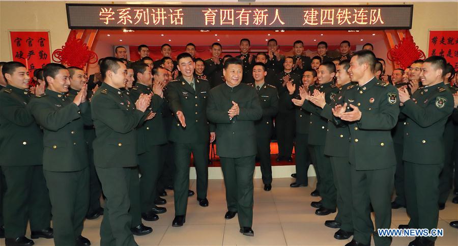 Xi Jinping pede esforços constantes para construir forte exército