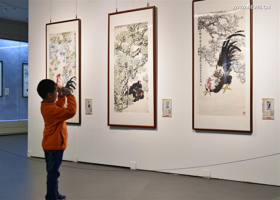 Exposição temática dedicada ao ano do galo inaugurada em Shanxi