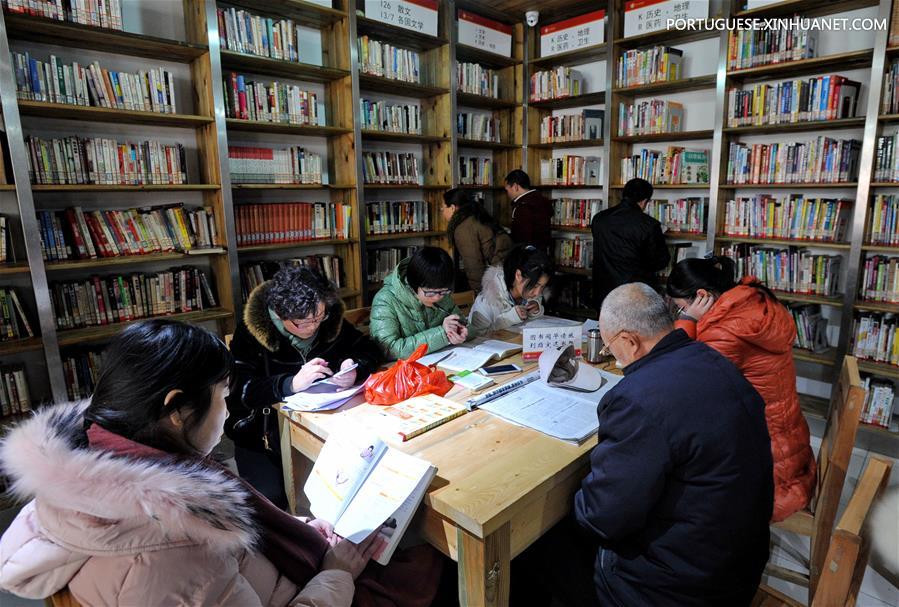 Sete bibliotecas comunitárias são instaladas em Hebei desde 2016