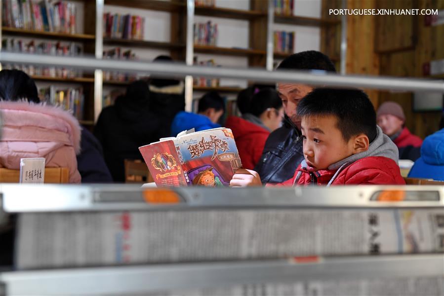 Sete bibliotecas comunitárias são instaladas em Hebei desde 2016