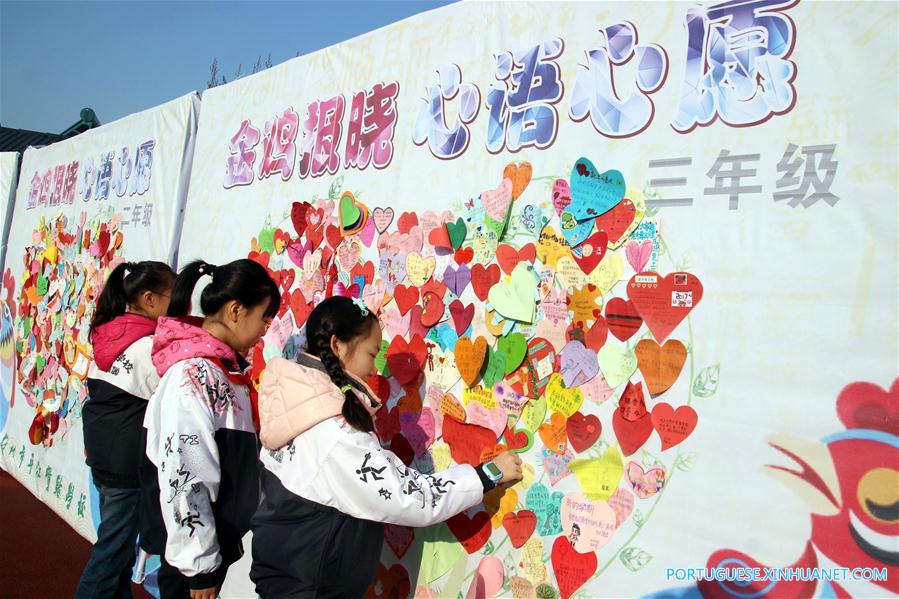 Começa o novo semestre letivo nas escolas chinesas
