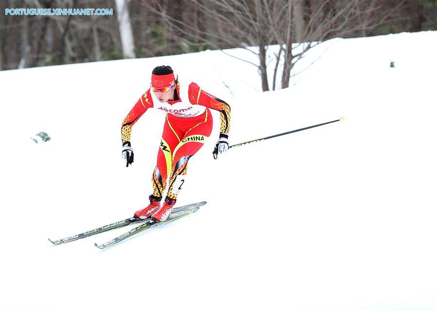 Man Dandan ganha a primeira medalha de ouro da China nos Jogos Asiáticos de Inverno