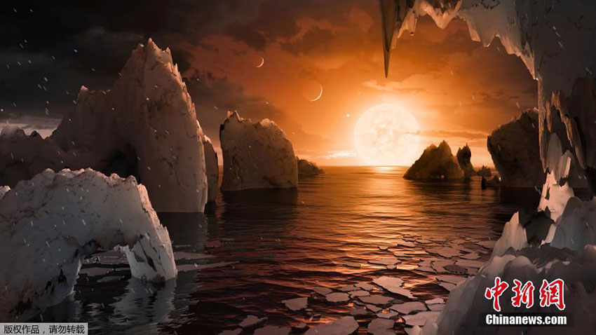 NASA anuncia descoberta de sistema com sete exoplanetas de tamanho da Terra