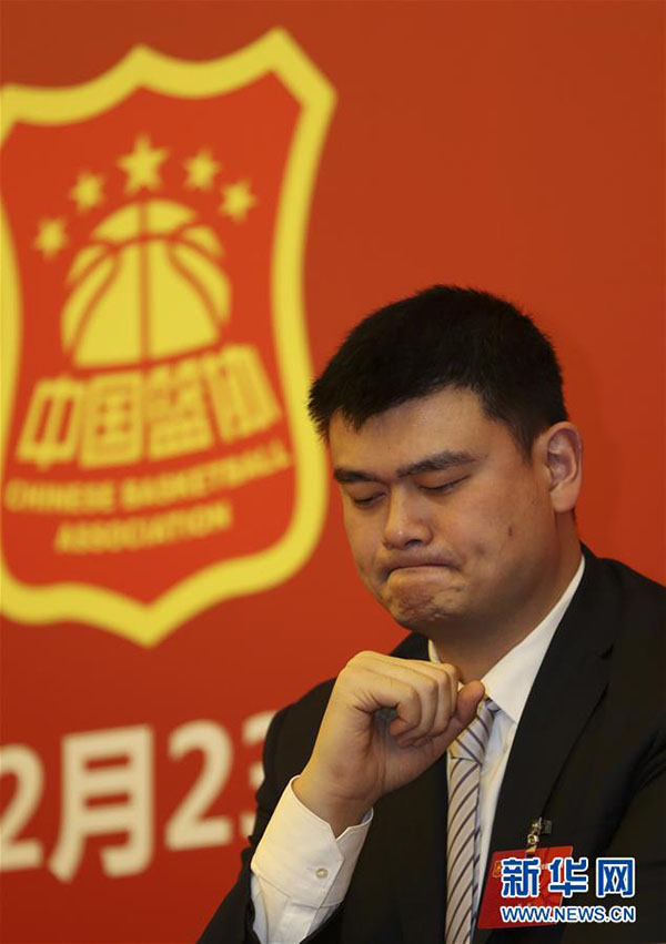Yao Ming eleito presidente da Associação Chinesa de Basquetebol