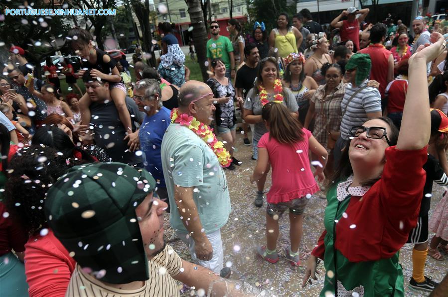 Desfiles de blocos de Carnaval em São Paulo