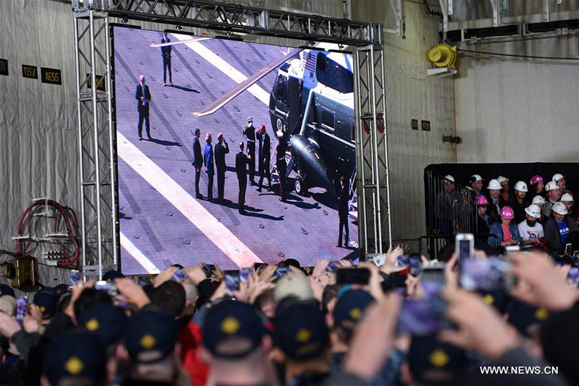 Presidente dos EUA Donald Trump discursou em Virginia