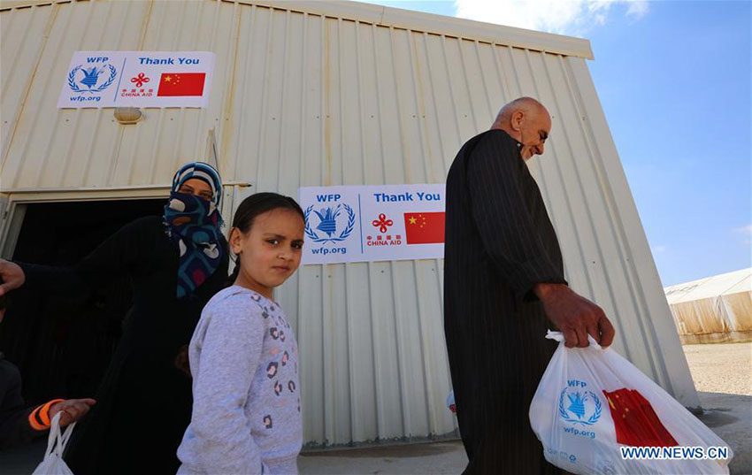 Porta-voz do Programa Alimentar Mundial na Jordânia elogia ajuda da China aos refugiados sírios