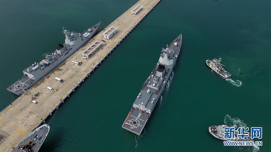 Navios de guerra da China regressam após treinamento em alto-mar