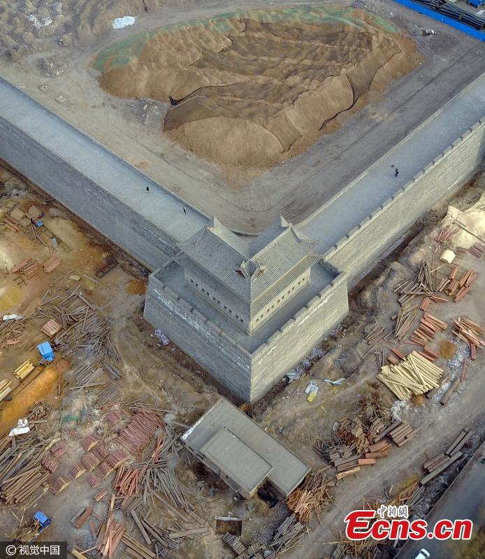 Reconstrução de vila histórica de 600 anos tem início em Shanxi