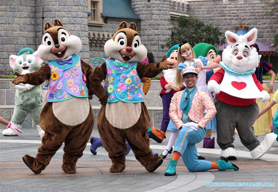 Disney de Hong Kong inicia festividades para o Carnaval da Primavera