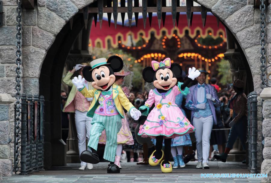 Disney de Hong Kong inicia festividades para o Carnaval da Primavera