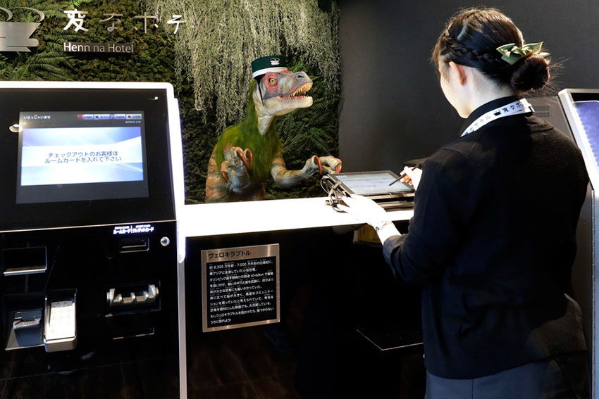 Conheça o hotel japonês com funcionários robóticos