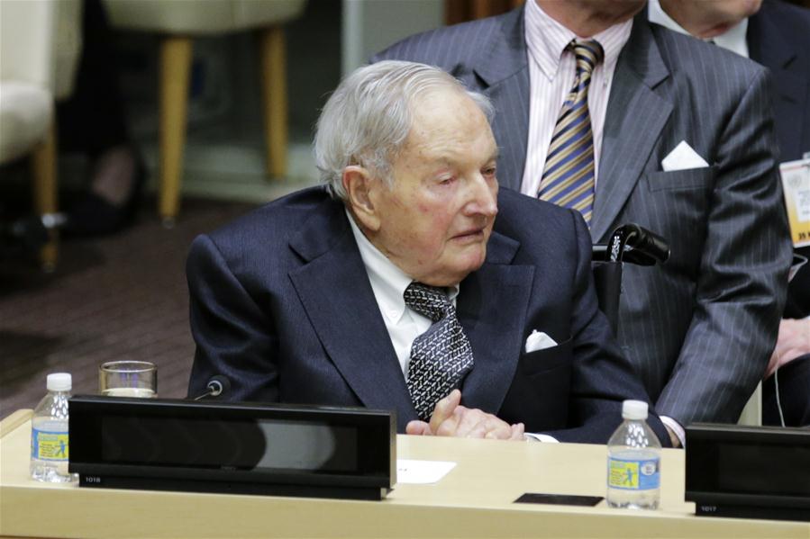 Banqueiro e filantropo David Rockefeller morre aos 101 anos