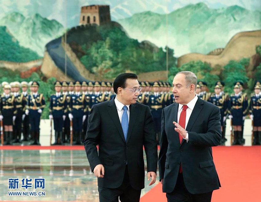 China e Israel concordam em promover cooperação em inovação