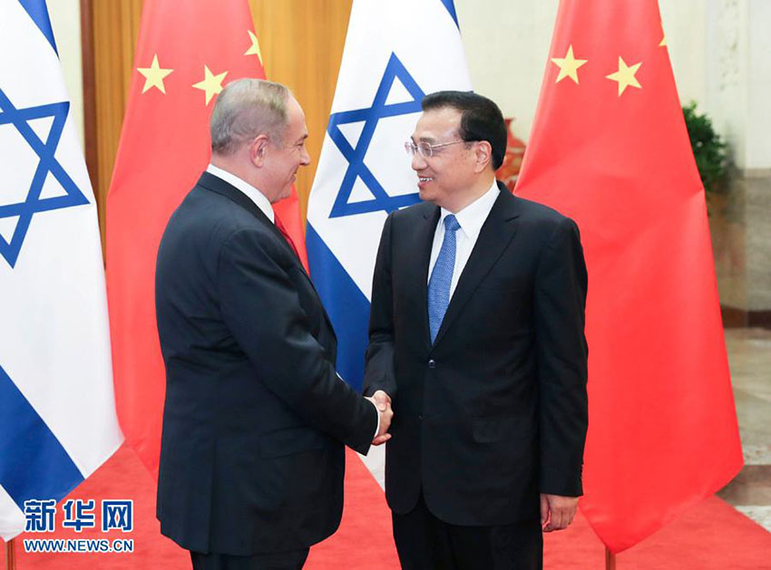 China e Israel concordam em promover cooperação em inovação