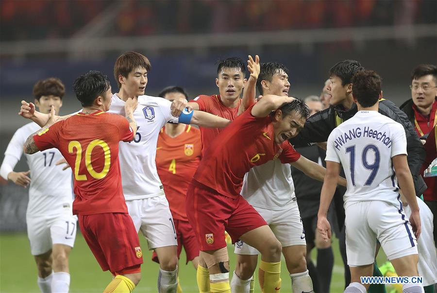 China vence Coreia do Sul e mantém acesa esperança de qualificação para o Mundial