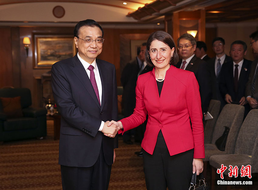 Premiê chinês pede por maior cooperação com estado australiano da Nova Gales do Sul