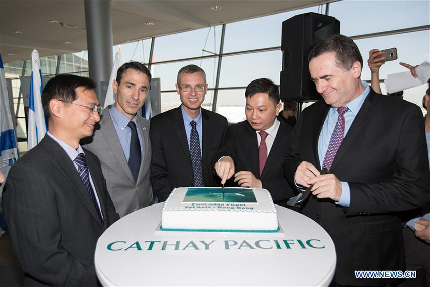 Cathay Pacific lança novo voo de ligação entre Hong Kong e Tel Aviv