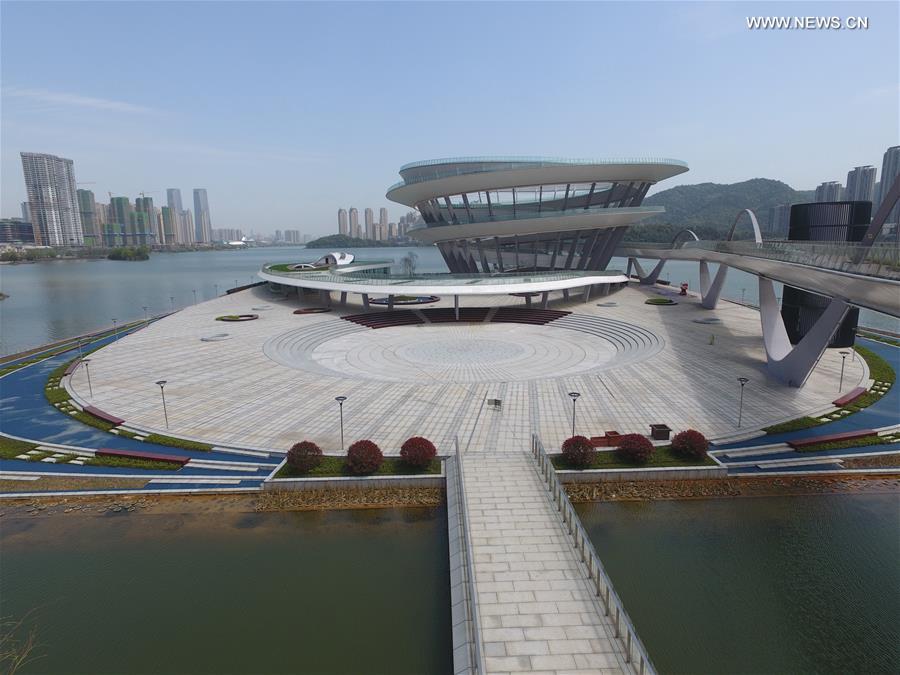 Plataforma panorâmica em espiral se torna novo marco de Changsha