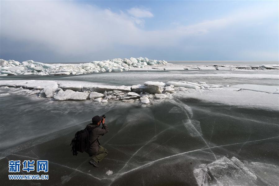 Galeria: Lago gelado na fronteira entre China e Rússia