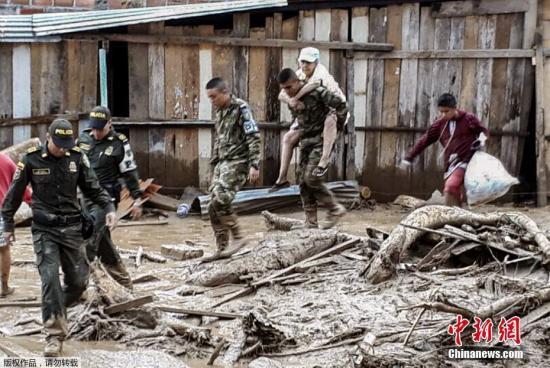 Número de mortos em deslizamentos de terra na Colômbia sobe para 234