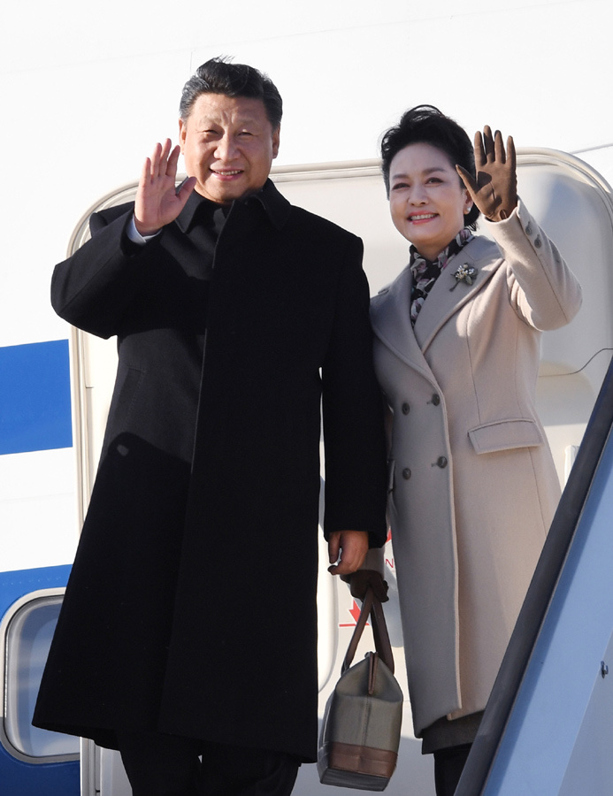 Presidente chinês chega à Finlândia para visita de Estado