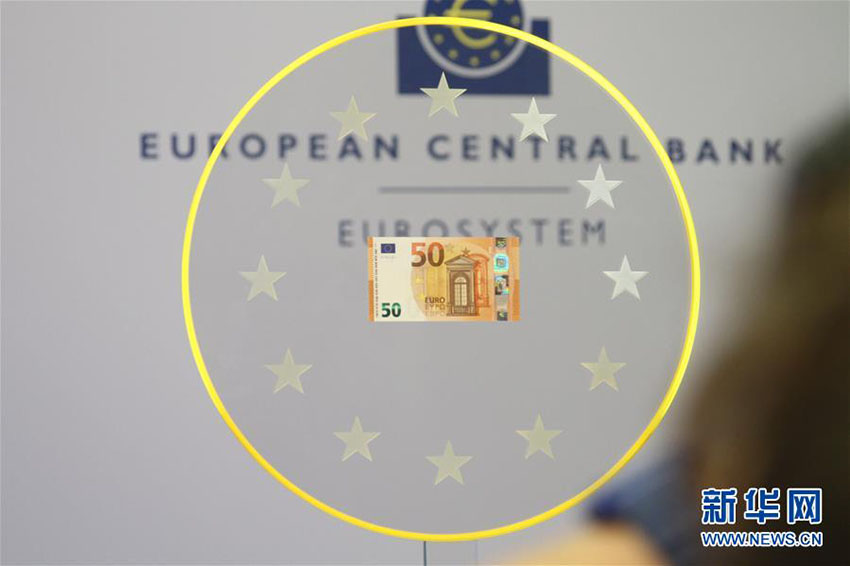 Nova nota de 50 euros entra em circulação