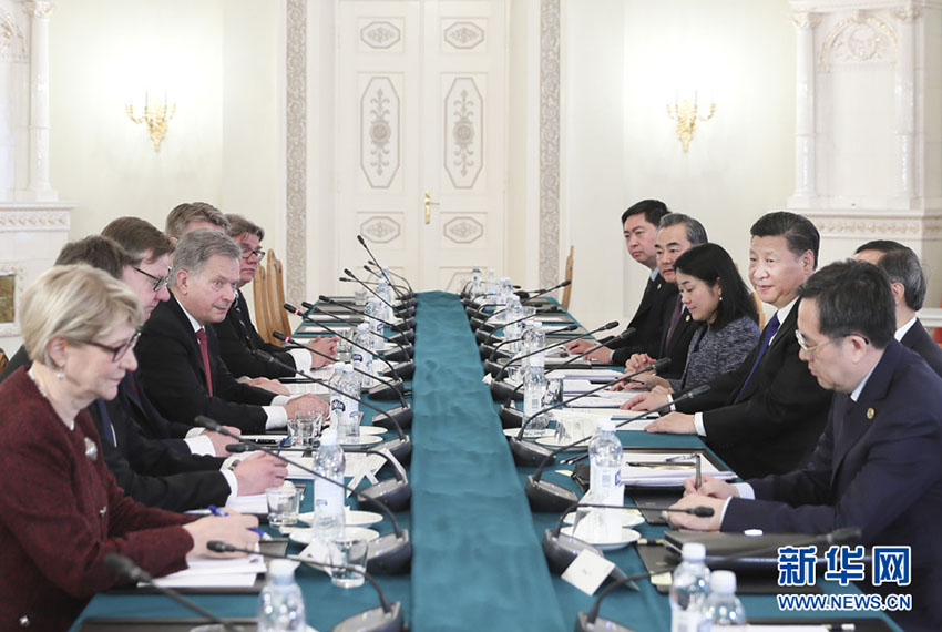 China e Finlândia concordam em avançar laços e aprofundar cooperação