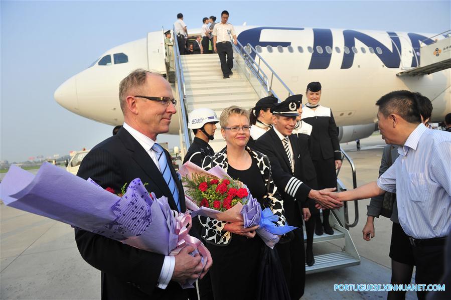 Companhia aérea Finnair oferece sistema de pagamento Alipay nos voos entre Finlândia e China