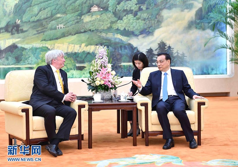 Primeiro-ministro chinês reúne-se con presidente da WorldSkills International