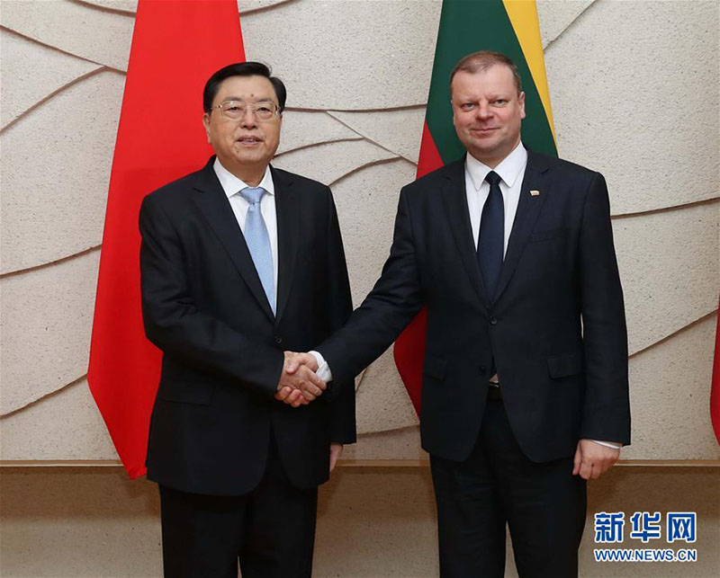 China e Lituânia concordam em construir laços mais fortes