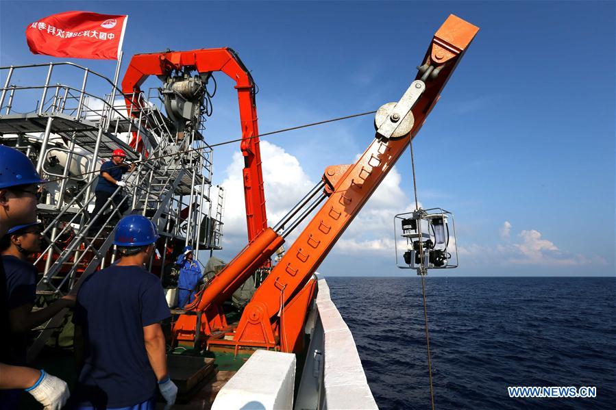 Submersível chinês Jiaolong realizará primeiro mergulho no Mar do Sul da China