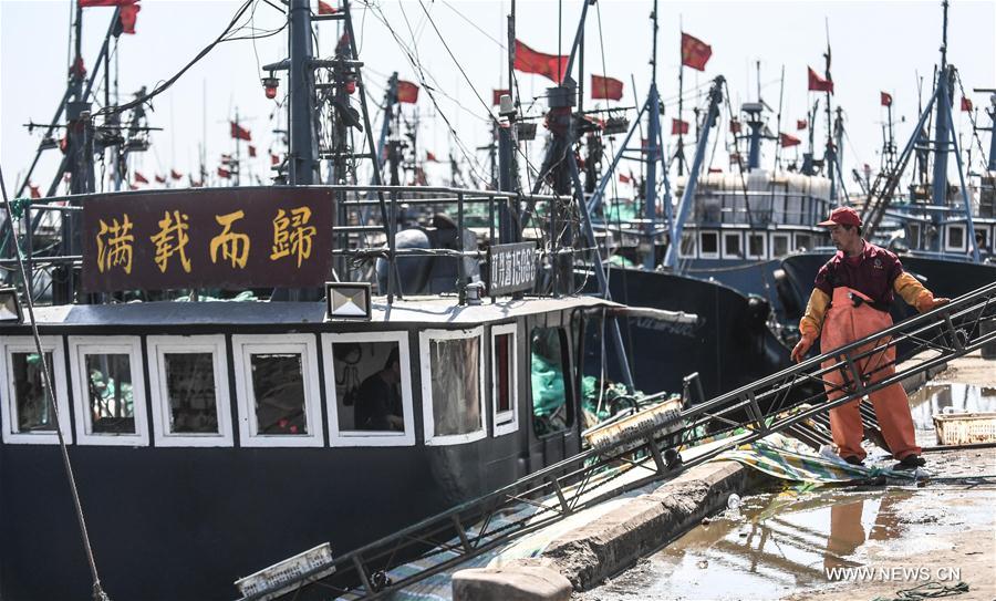 Proibição anual de pesca sazonal entra em vigor no nordeste da China