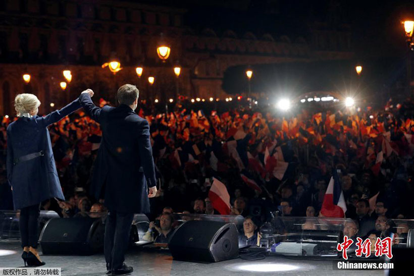 Macron é eleito presidente da França