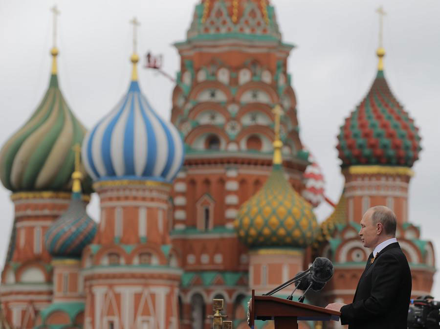 Rússia realiza parada em celebração do Dia da Vitória