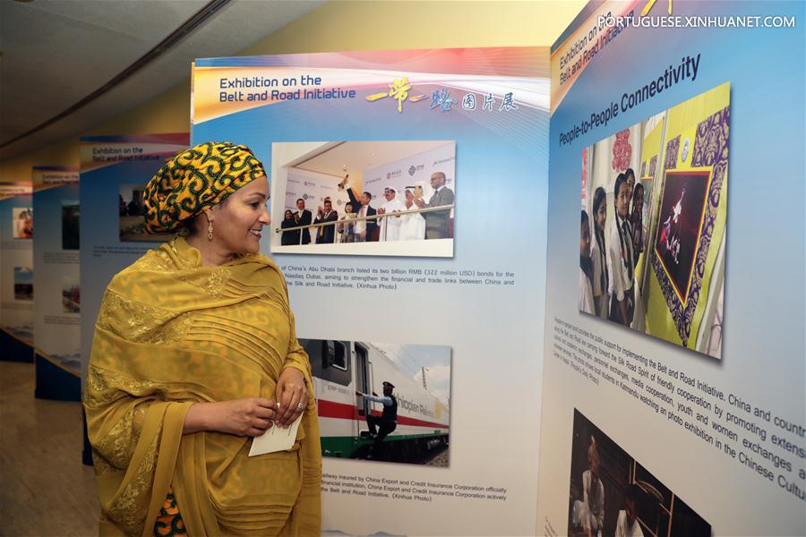 Sede da ONU inaugura exposição fotográfica sobre a Iniciativa do Cinturão e Rota