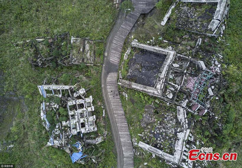 Wenchuan assinala 9º aniversário de terremoto fatal