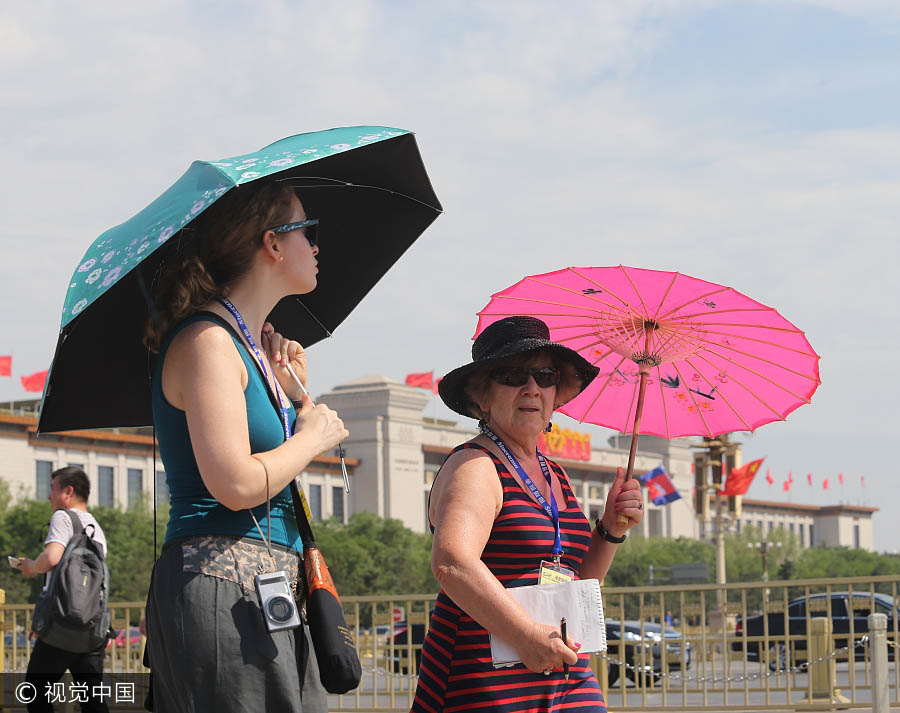 Beijing lança primeiro alerta de temperatura elevada deste ano