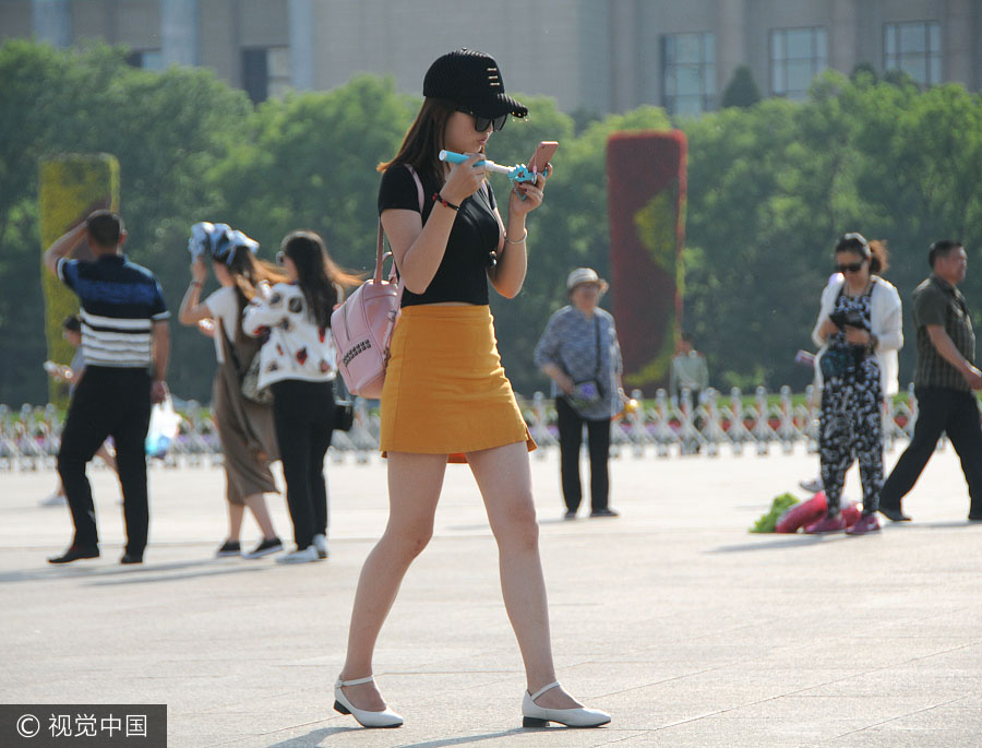 Beijing lança primeiro alerta de temperatura elevada deste ano