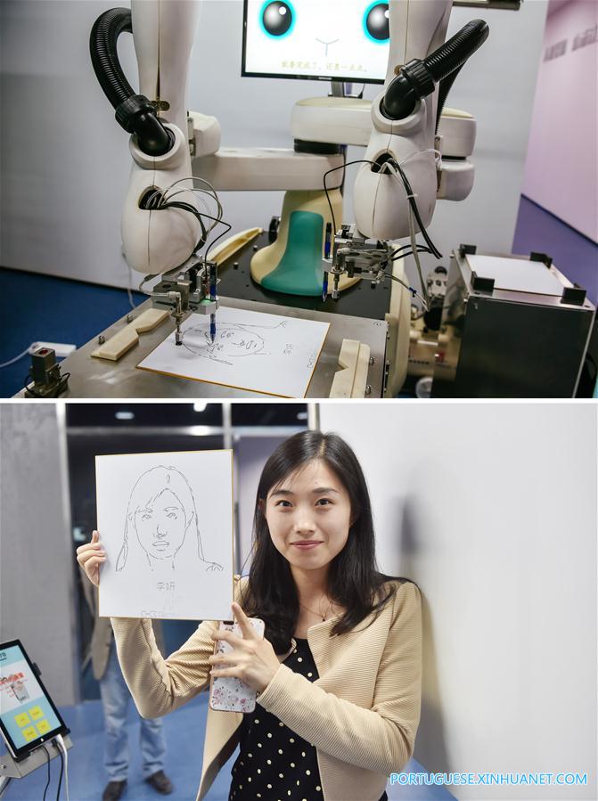 4ª Feira de Robôs da China ocorre em Zhejiang no leste do país